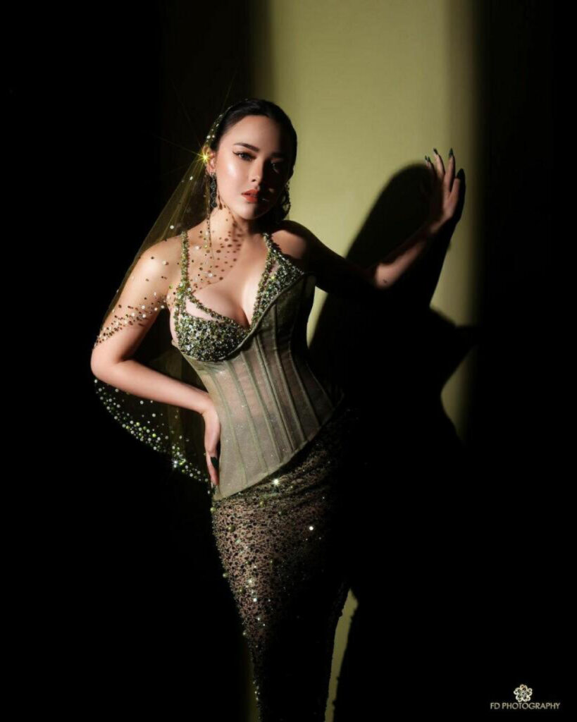Amanda Manopo Artis seksi Dress Hijau Janda seksi mempesona