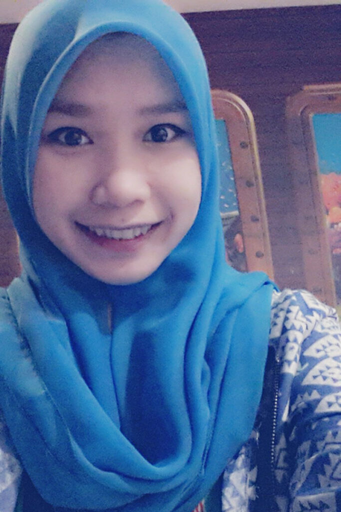 Fatin Najibah Viral Cewek Jilbab Biru