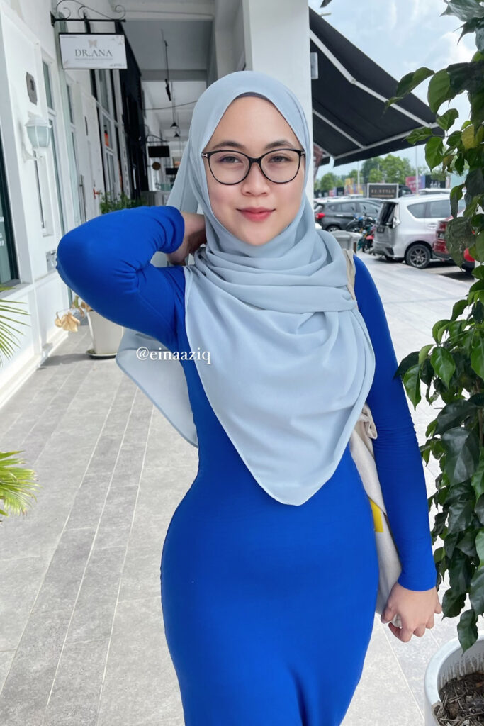 Eina Keina Cocoa Selebgram Hijab Malay Hot manis