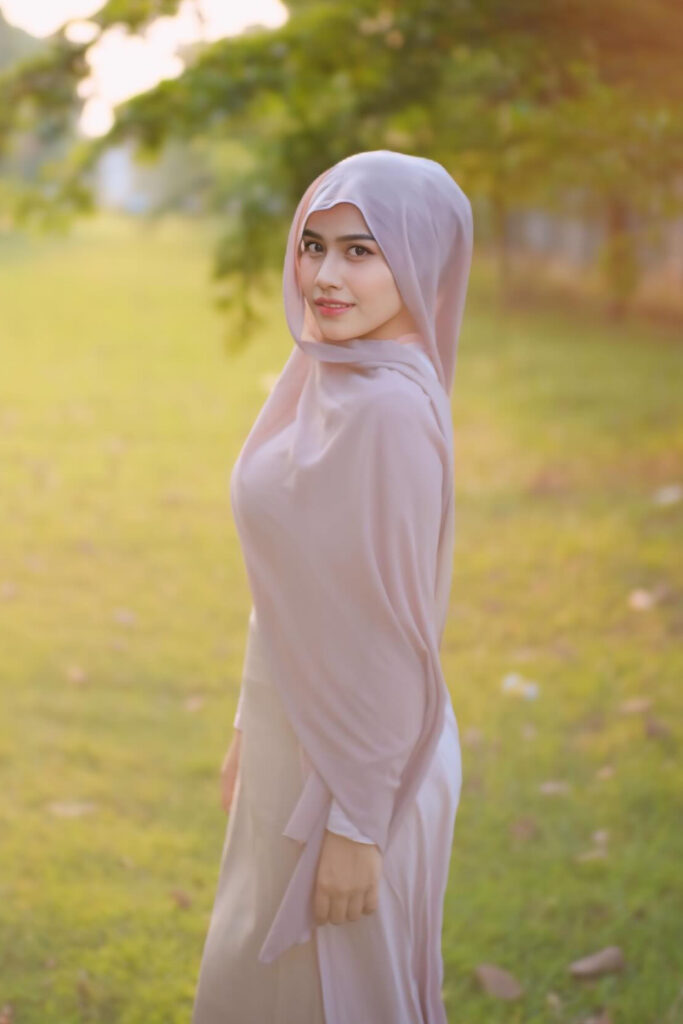 Photoshoot keren dan mani selebgram hijab maharra ozra