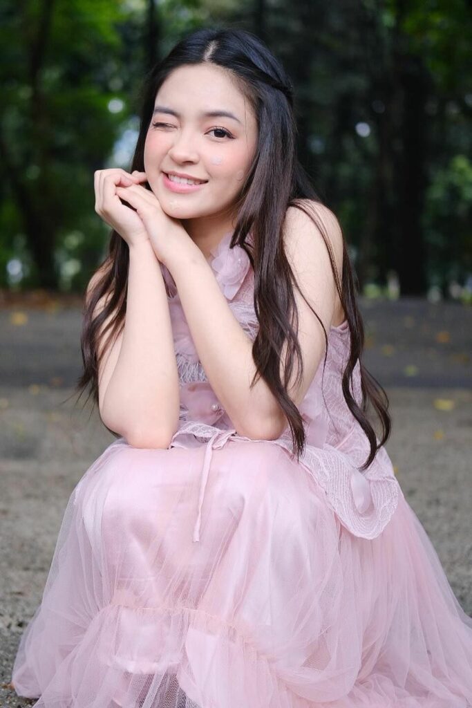 Elegan Dress Eca Aura Seksi Pink Blink Eyes