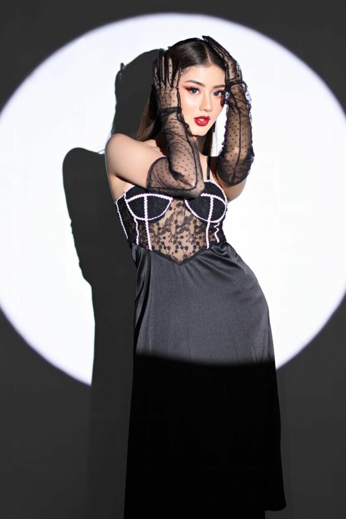 Ghea Youbi Outfit Black Sexy Dj Biduan Dress Hitam Super Sensual