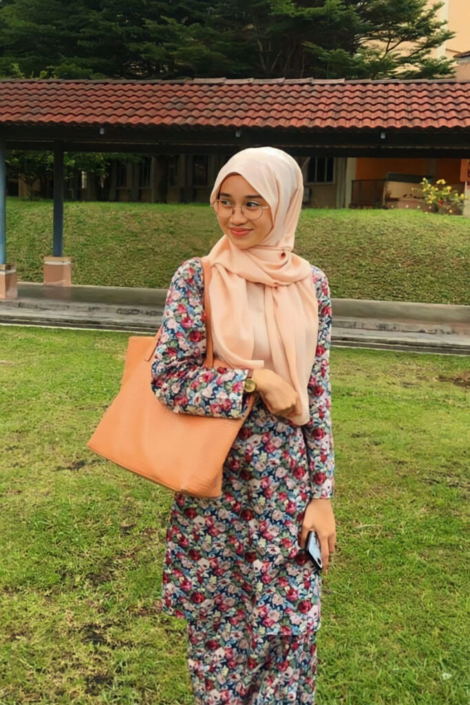 Irdina Baju Kurung Jilbab Manis Viral