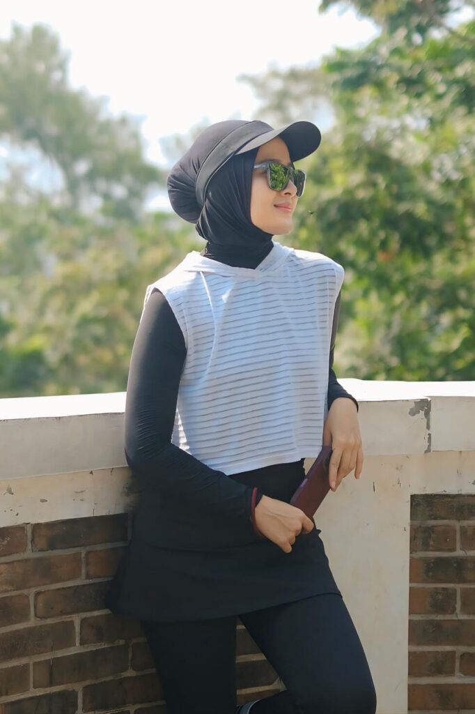 Amanda Arum Sari Seksi Run Hijab manis
