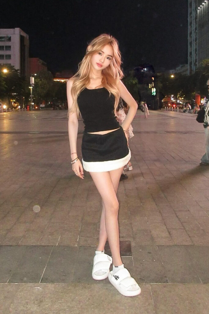 Foto Seksi Selebgram Catheez Kaki Kurus
