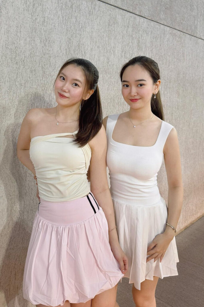 Valen Cecilia Chindo Seksi Padel Tanktop Puith Ketat