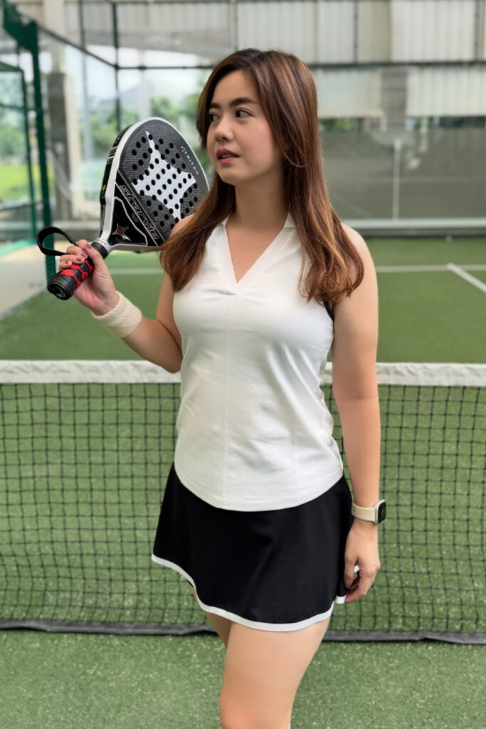 Lisa Novia Chindo Padel Rambut Pirang