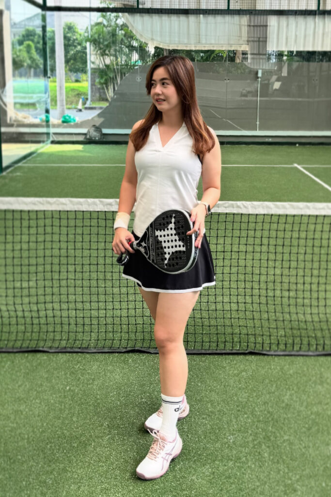 Lisa Novia Chindo Padel Rok Mini Hitam