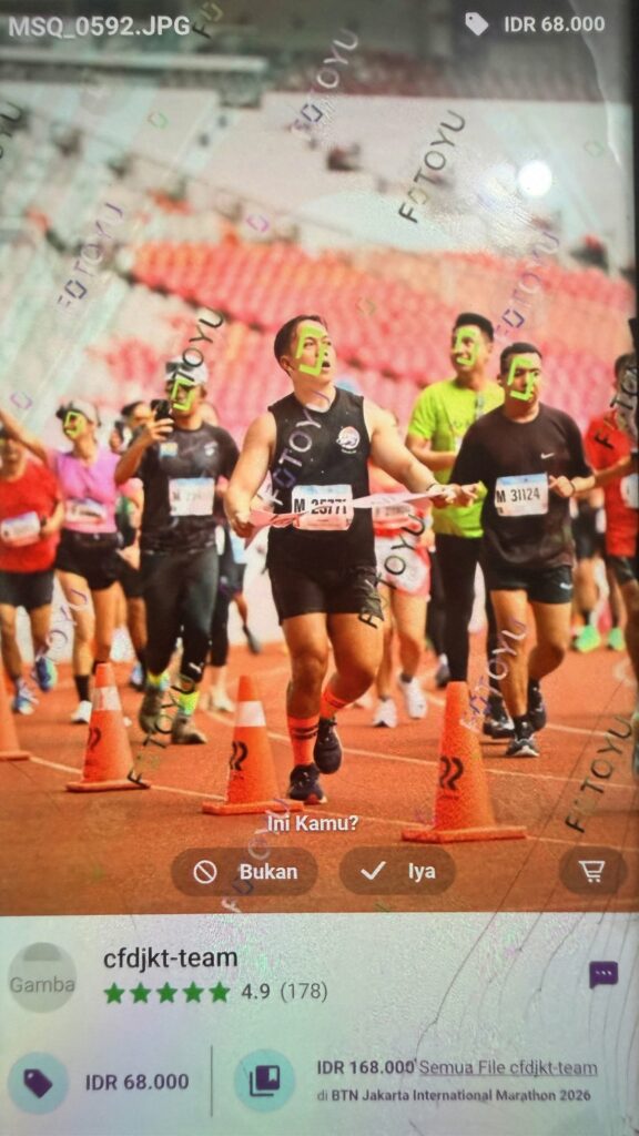 Foto Akun Fotografer Culas di Jakim 2026 jualan foto di FotoYu di dalam GBK