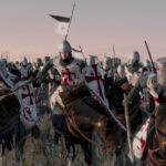 Ilustrasi PErang Salin dan Tentara Crusade di medan perang