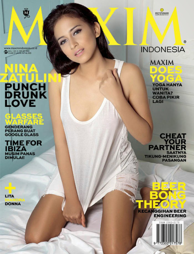 Foto Seksi Nina Zatulini Di Majalah Maxim Artis Cantik Suka Ngupil Dzargon