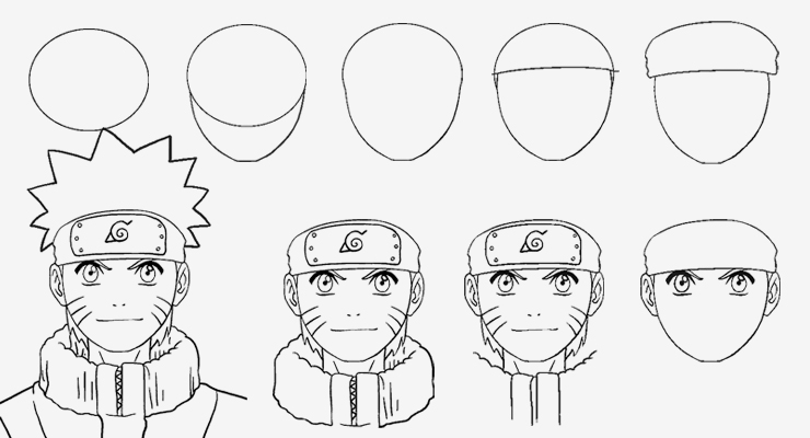 Cara Menggambar Pedang Naruto Characters Drawings Easy - IMAGESEE