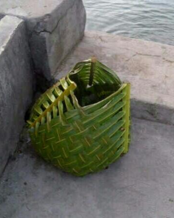 Kamboti atau Kerang Anyam Daun kelapa