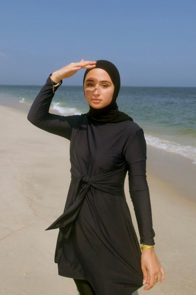 Burkini Bikini Jilbab untuk Hijaber Hijab Wrap dress keren