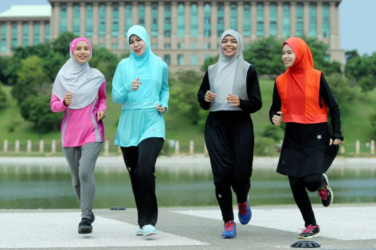 Outfit Hijab Olahraga yang Kece dan Sporty Abis