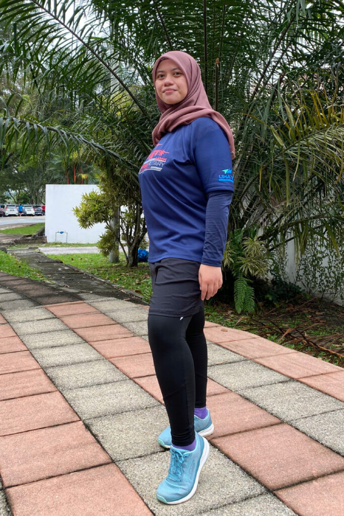Outfit Hijab Olahraga Emak Emak STW manis