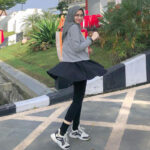 Rok MIni Hijab Legging Pegawai Bang Rok Mini Tersingkap SMA (1)
