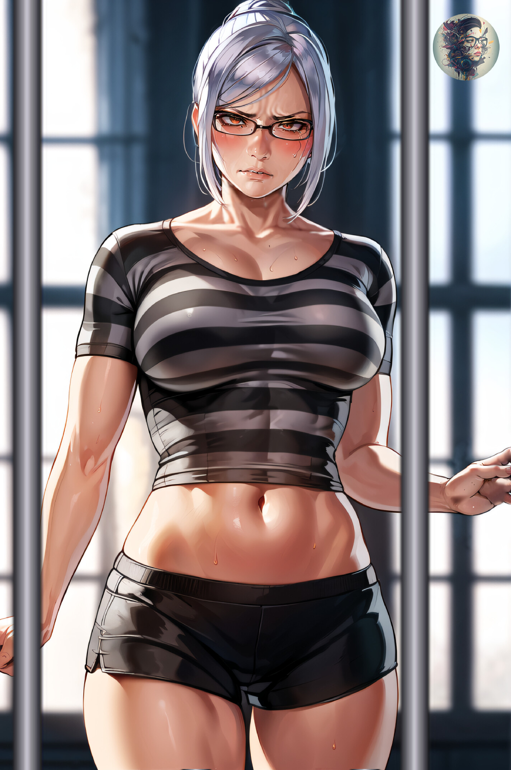 Shiraki Meiko <b>Prison</b> <b>School</b> Manis Seifuku Anime Seksi.