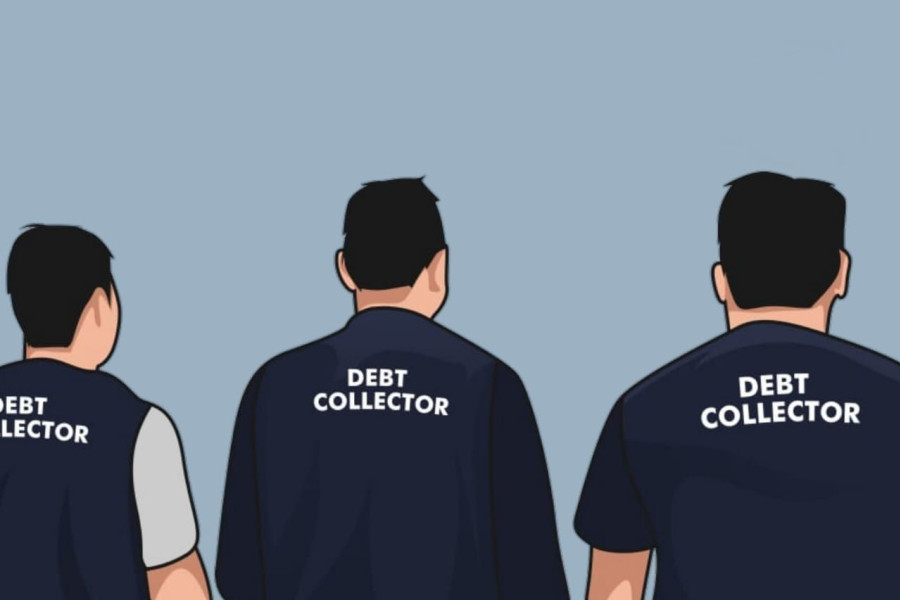 Ilustrasi Menghindari Debt Collector