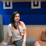 Foto Seksi Amanda Rigby Seragam Siswi SMA Seksi