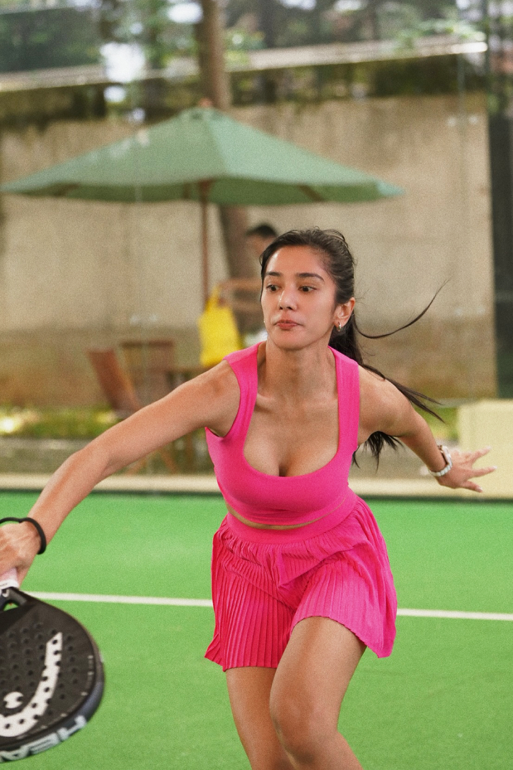 Foto Seksi Fanny Ghassani Paddle Tenis Manis