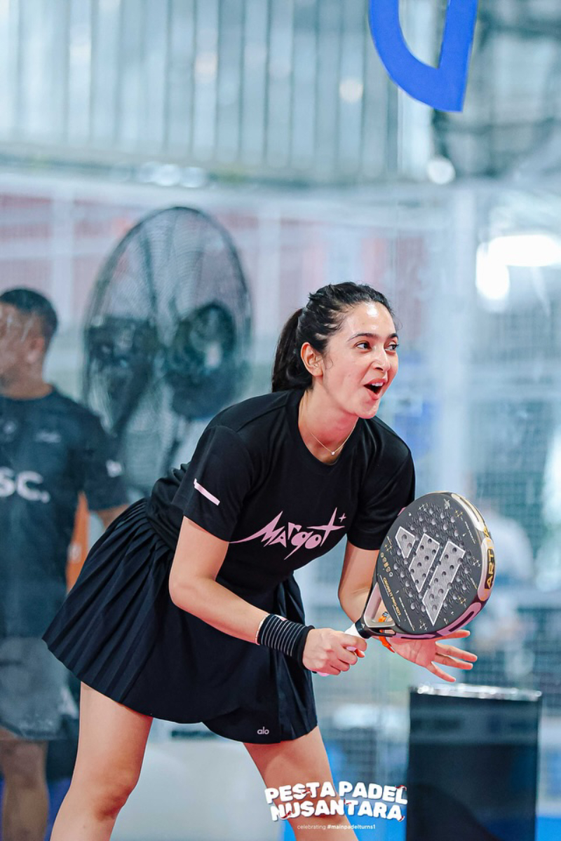 Foto Seksi Nabila Syakieb Main Padel