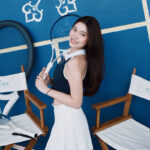 Foto Seksi 𝐕𝐚𝐥𝐞𝐧 𝐂𝐞𝐜𝐢𝐥𝐢𝐚 Cindo Padel Pose Menggoda