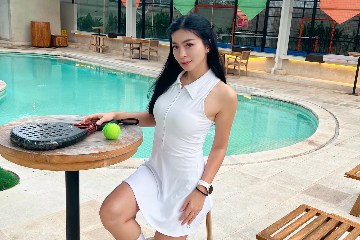 Kumpulan Foto Sandra Olga Main Padel