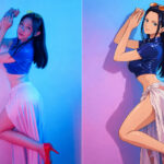 Cosplay Seksi Nico Robin dan Jena Damayya Pamer Paha Mulus